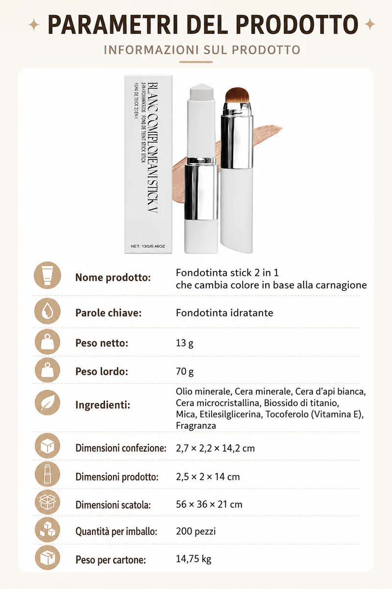 Fondotinta Cambia Colore Naturale
